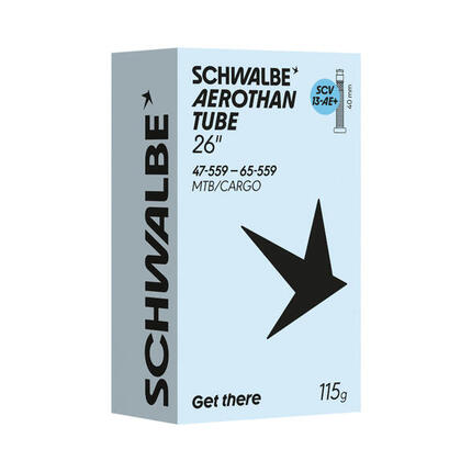 SCHWALBE Aerothan Plus Schlauch 26" 47/65-559 mit Aluminiumventil
