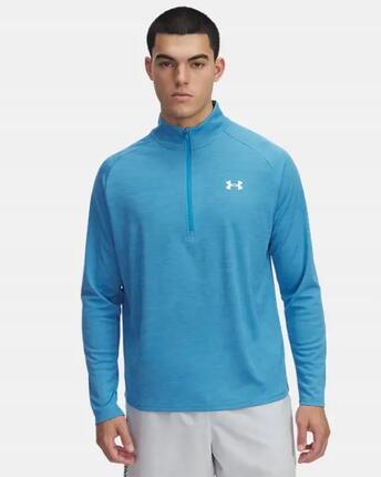 Koszulka Treningowa Męska Under Armour Szybkoschnąca Lekka UA Tech Zip