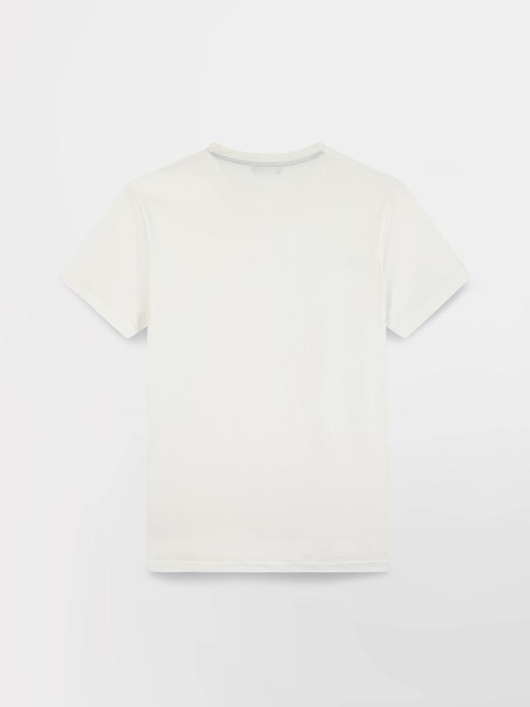 T-shirt manches courtes homme FREDITEE Arctique - 100% coton 4/5