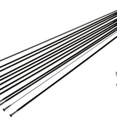 Mavic 27.5" Steel Straight Aero Double-Butted Spokes 12-Pack (275 mm)