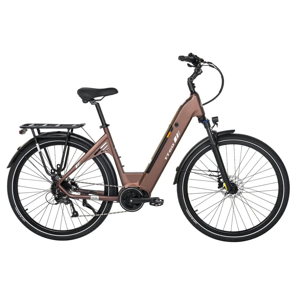 Градско електрическо велосипедче за възрастни TTGO C7 SE централен мотор 250W