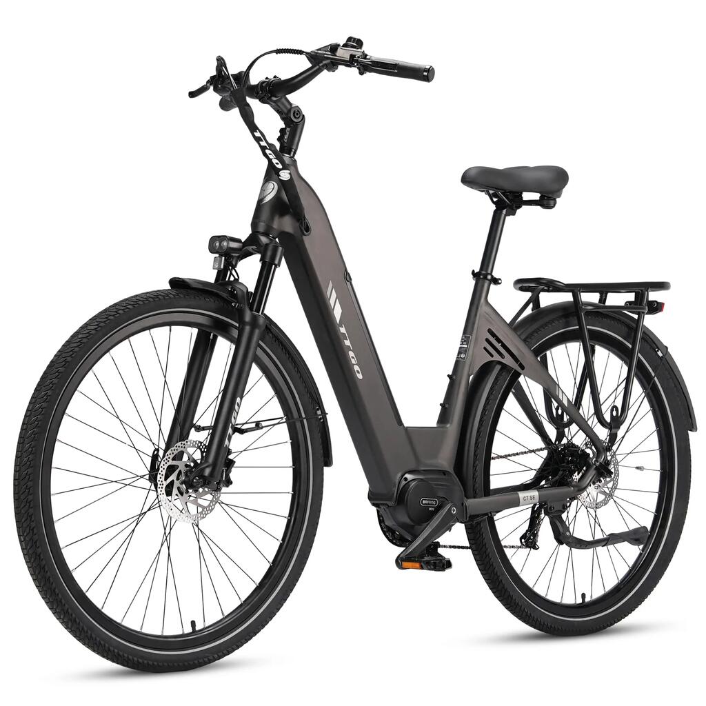 Електрически велосипед TTGO C7 SE, Батерия 36V 18AH, Гуми 28*2.0 инча