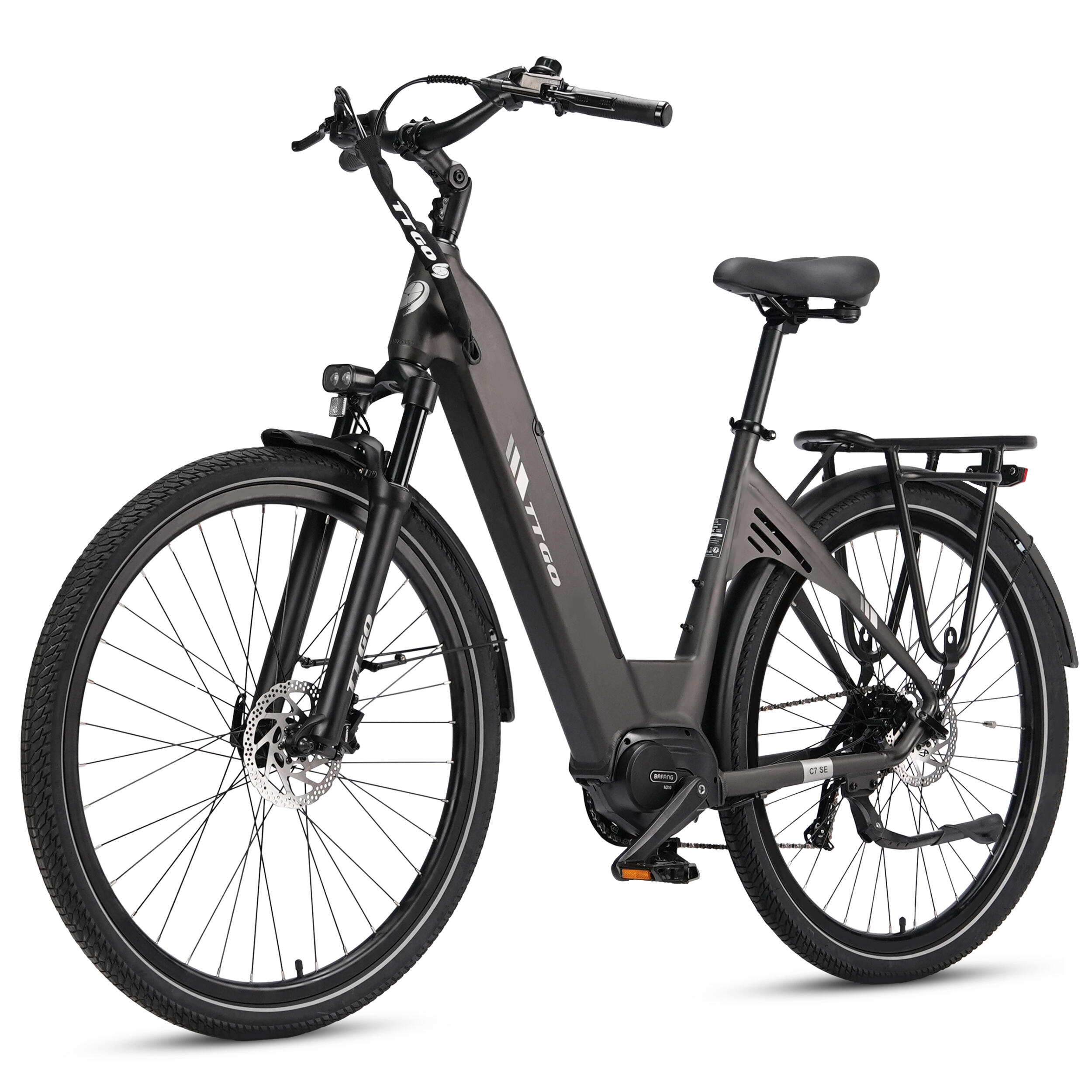 TTGO Elektrokolo C7 SE s motorem Bafang Mid, baterií 36V 18AH