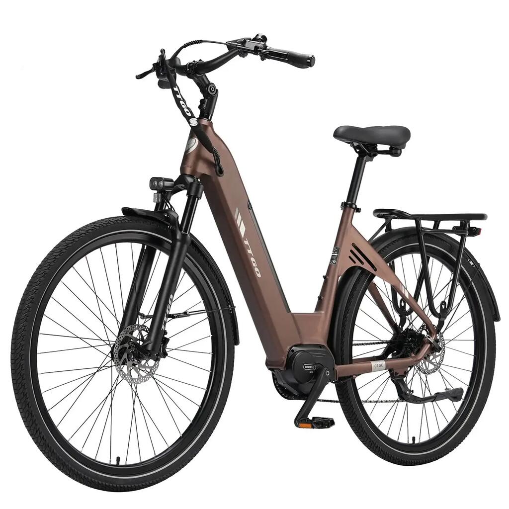 Електрически велосипед TTGO C7 SE, Батерия 36V 18AH, Гуми 28*2.0 инча