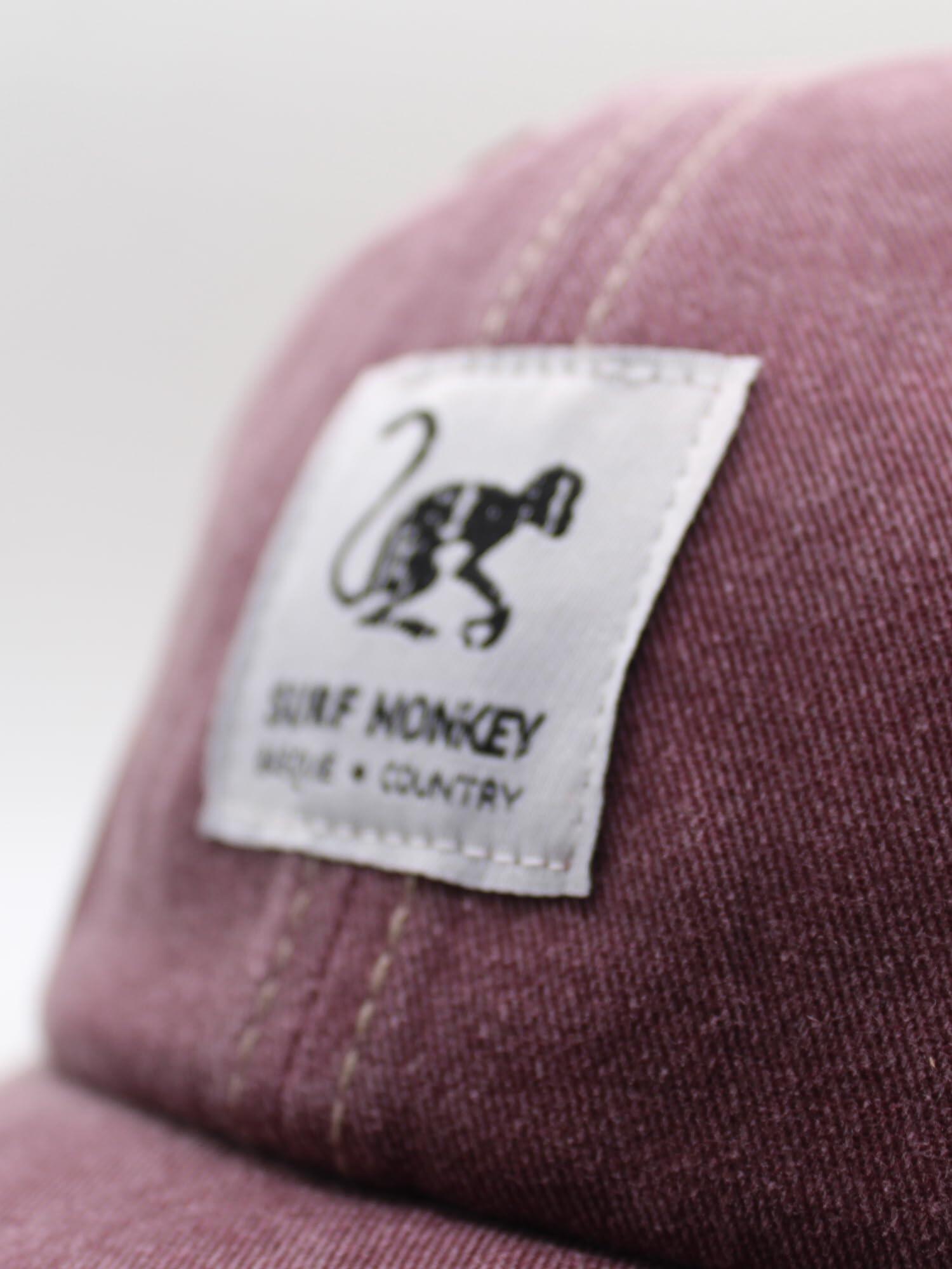 Gorra Trucker - Algodón orgánico/ Adulto / Talla única (Burgundy) 2/4