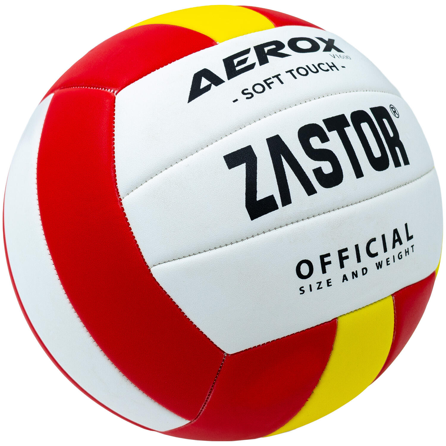 Balón Voleibol Zastor Aerox Yellow/Red T-5 5/5