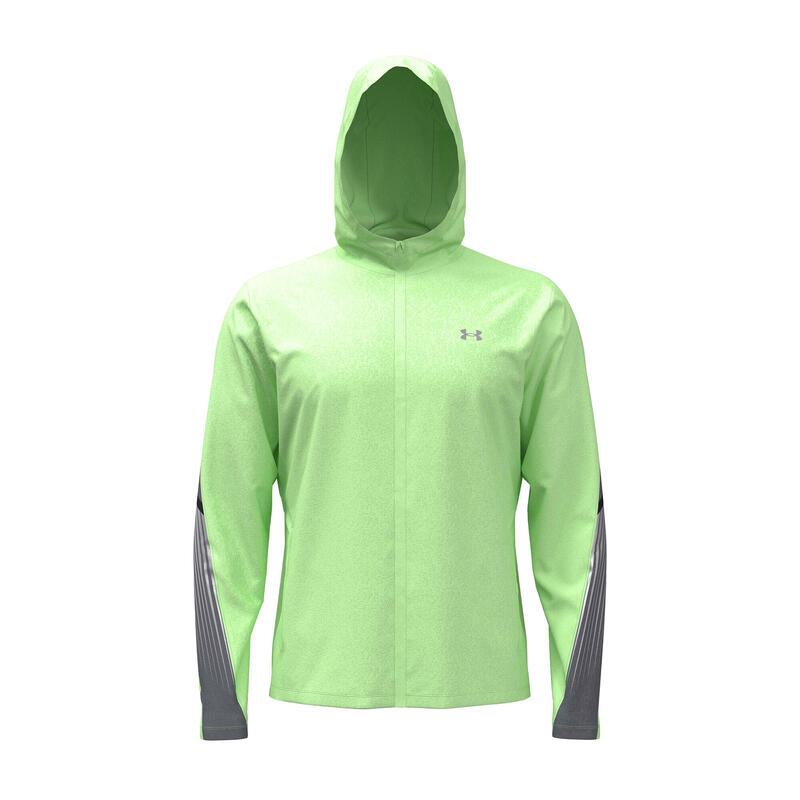 Geacă de alergare pentru bărbați Under Armour Velociti Storm cu glugă