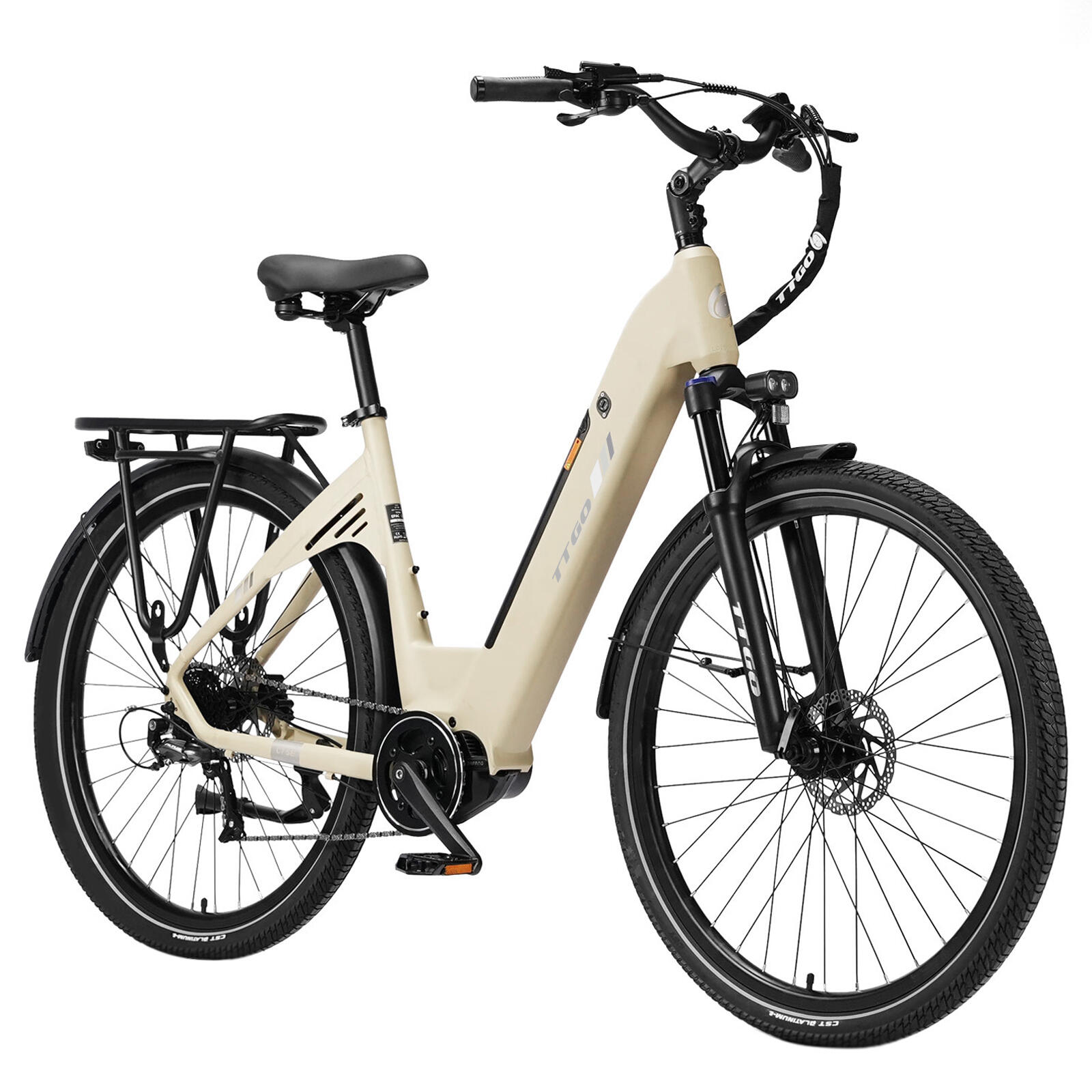 C7SE Vélo électrique 28" moteur central 36V 250W 150km 75Nm 3/3