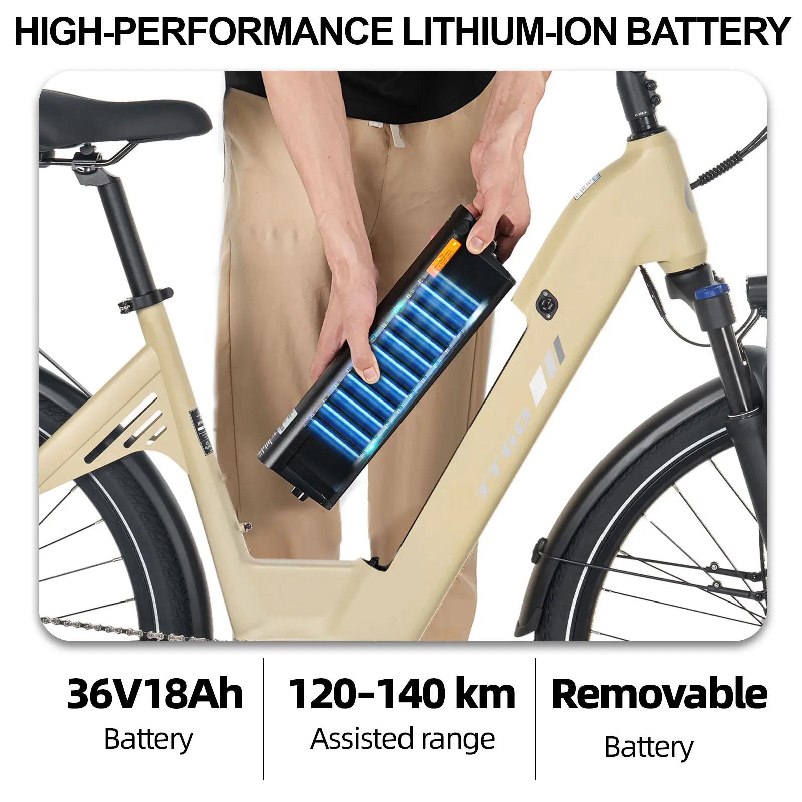 Elektrokolo TTGO C7 SE s motorem Bafang Mid, baterií 36V 18AH 5/7