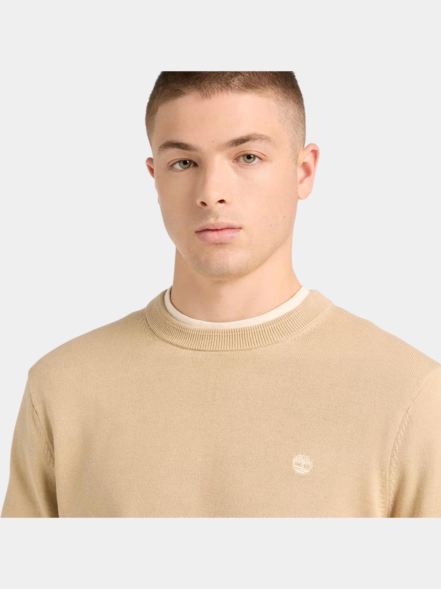 Pullover Herren LS Williams River Cotton YD Crew Regular 4/5