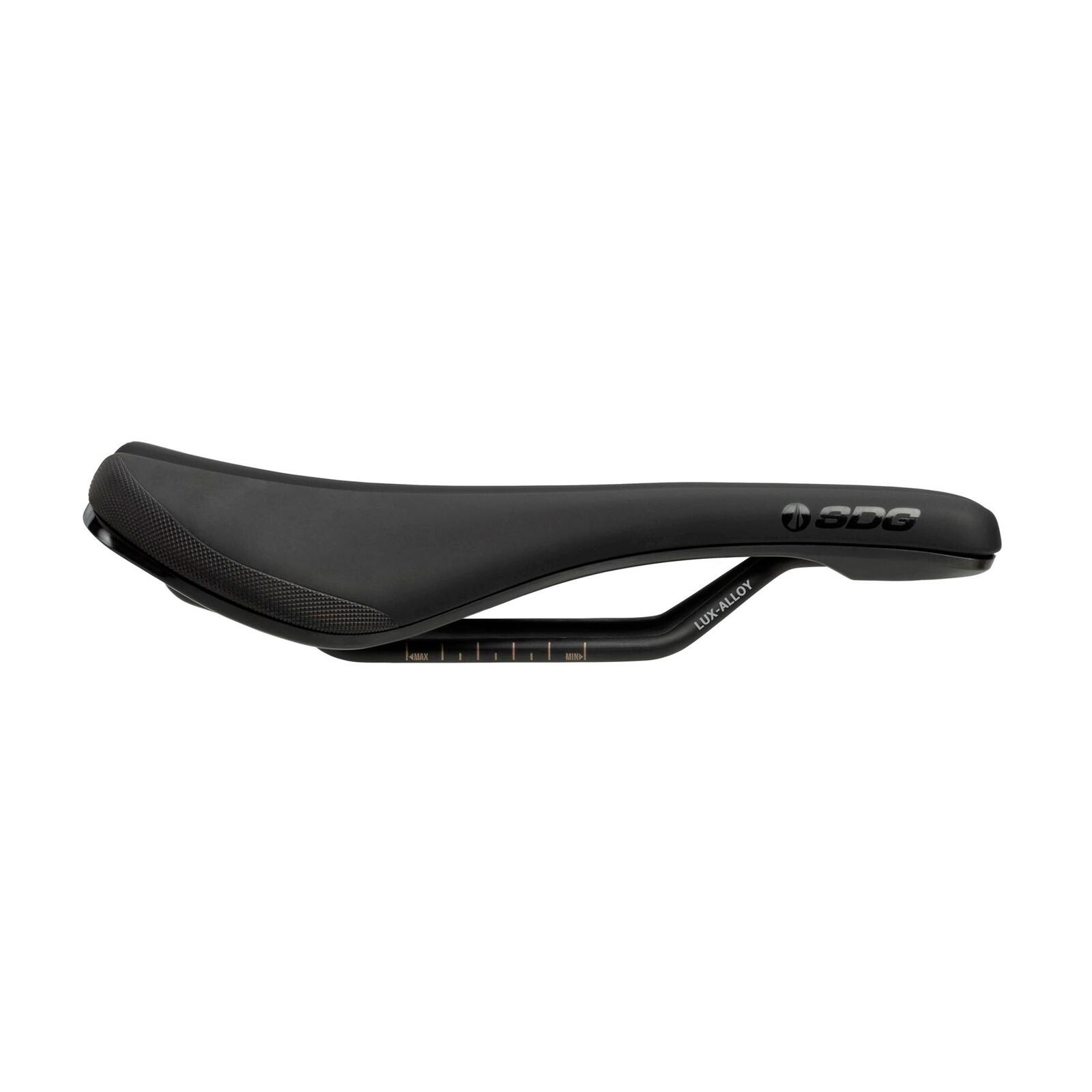 SDG Bel-Air 3.0 Sattel, Lux-Alloy 7x7mm, black/black 2/3