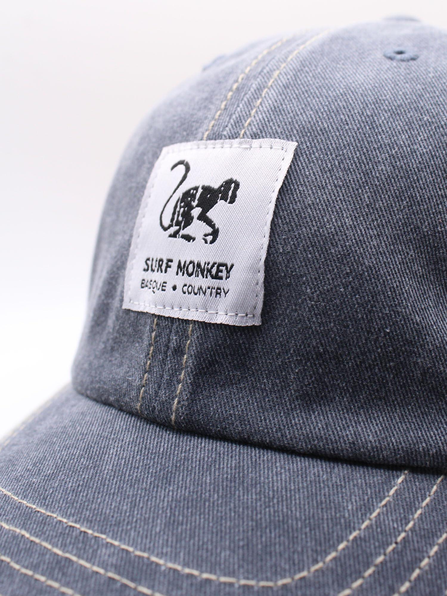 Gorra Trucker - Algodón orgánico/ Adulto / Talla única (Azul Marino) 3/5
