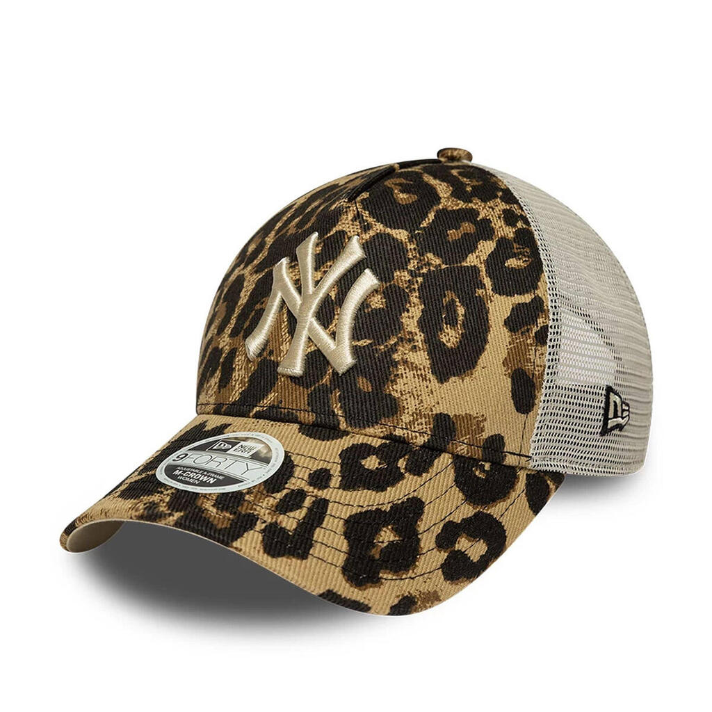 New York Yankees women’s trucker cap New Era 9Forty Leopard