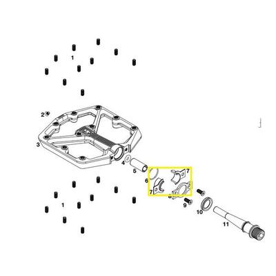 Crankbrothers reserve lager voor stamp 7 / stamp 11
