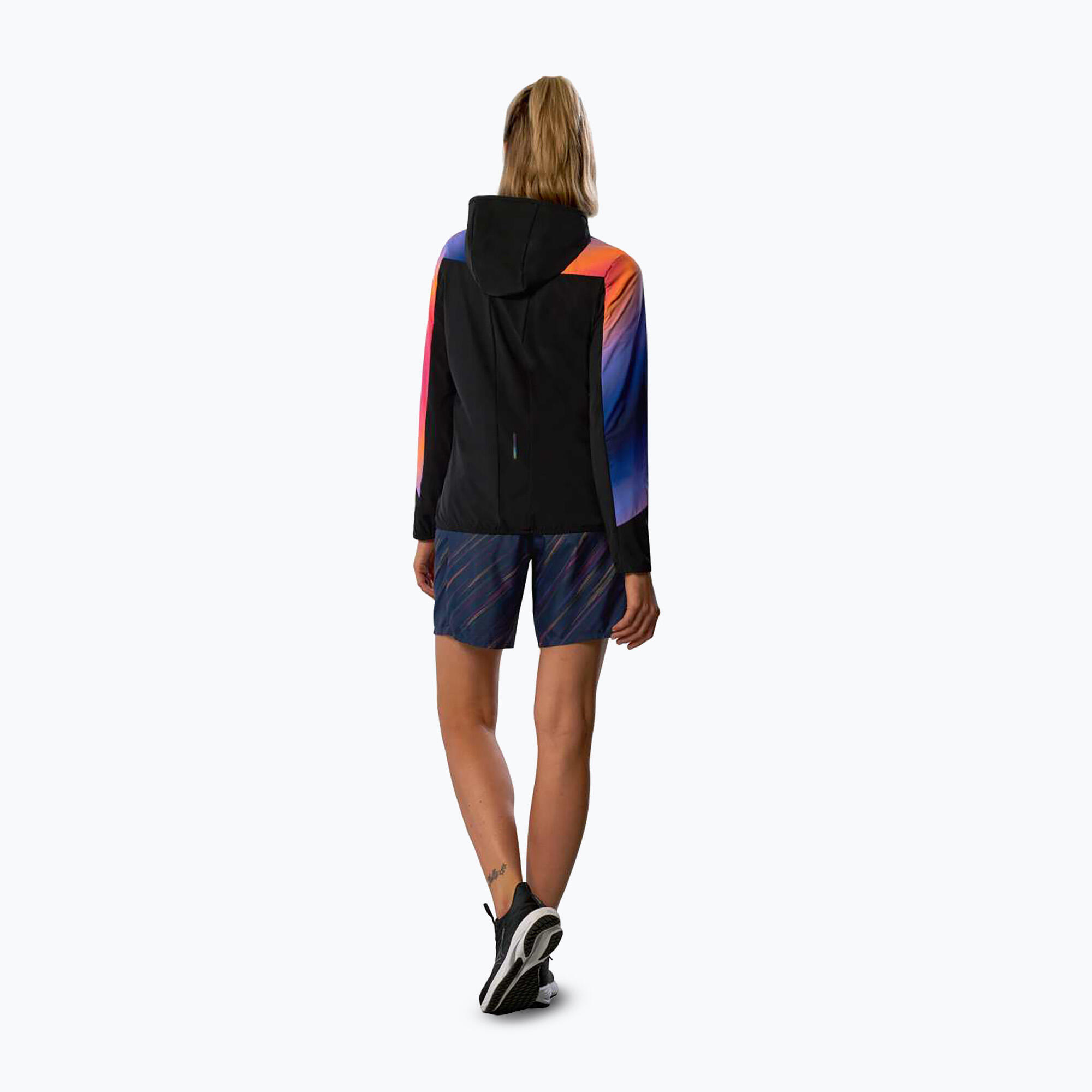 Kurtka do biegania damska Mizuno Active Alpha Hodded 3/7