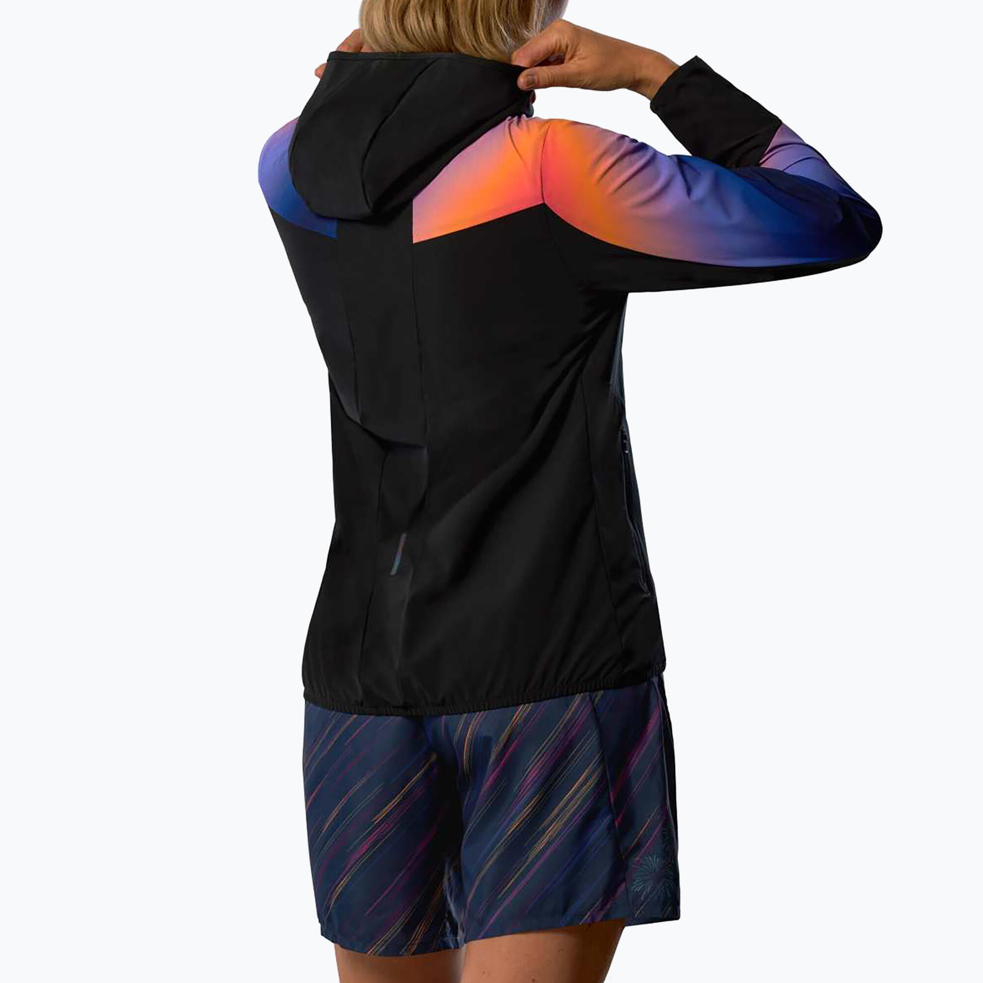 Kurtka do biegania damska Mizuno Active Alpha Hodded 4/7