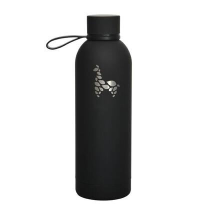 Bouteille isotherme MINT LAMA noire