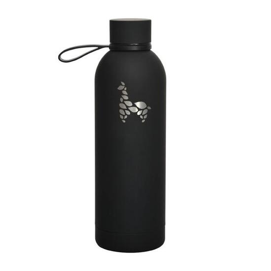 Bouteille isotherme MINT LAMA noire