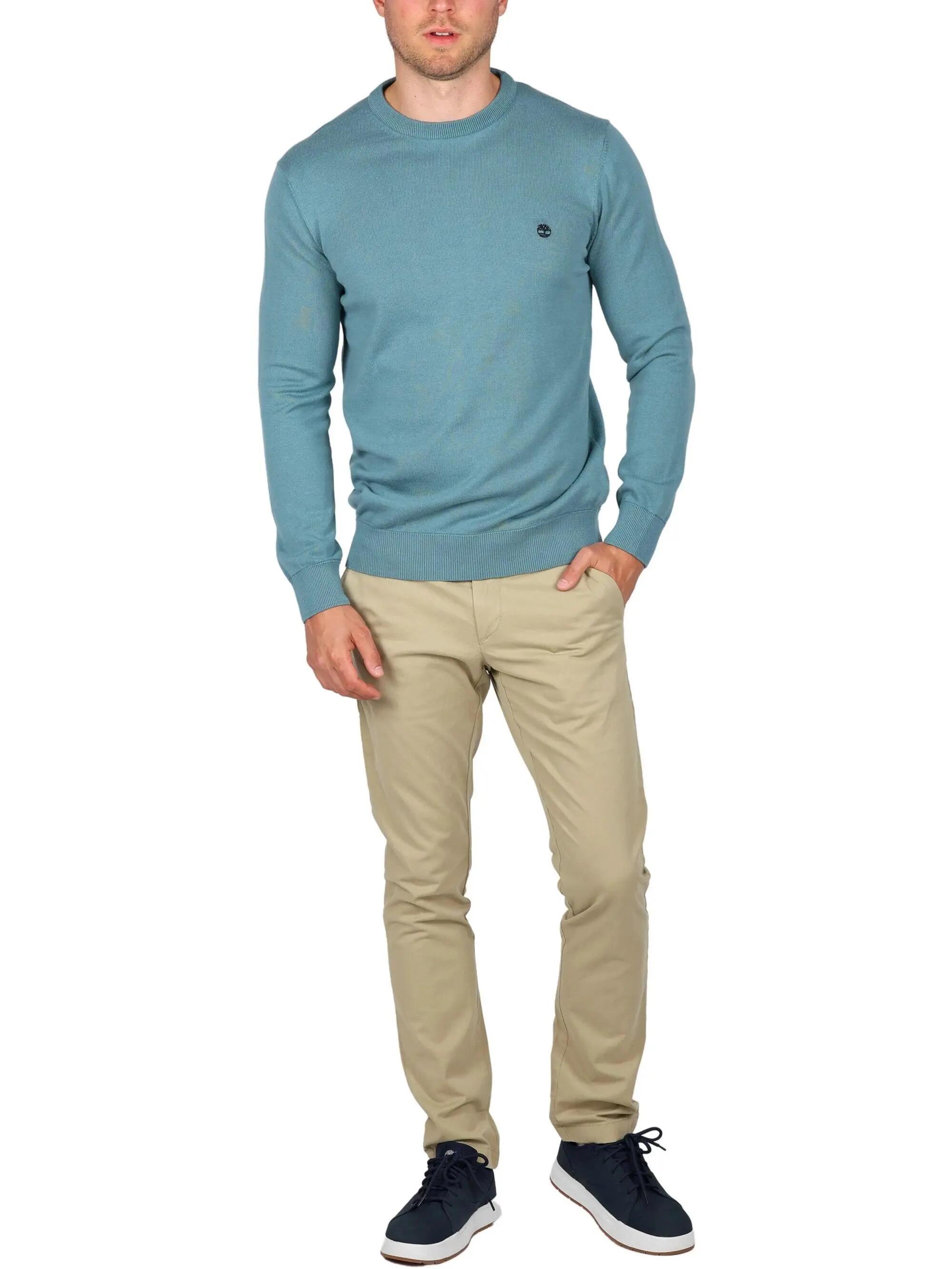 Pullover Herren LS Williams River Cotton YD Crew Regular 4/6