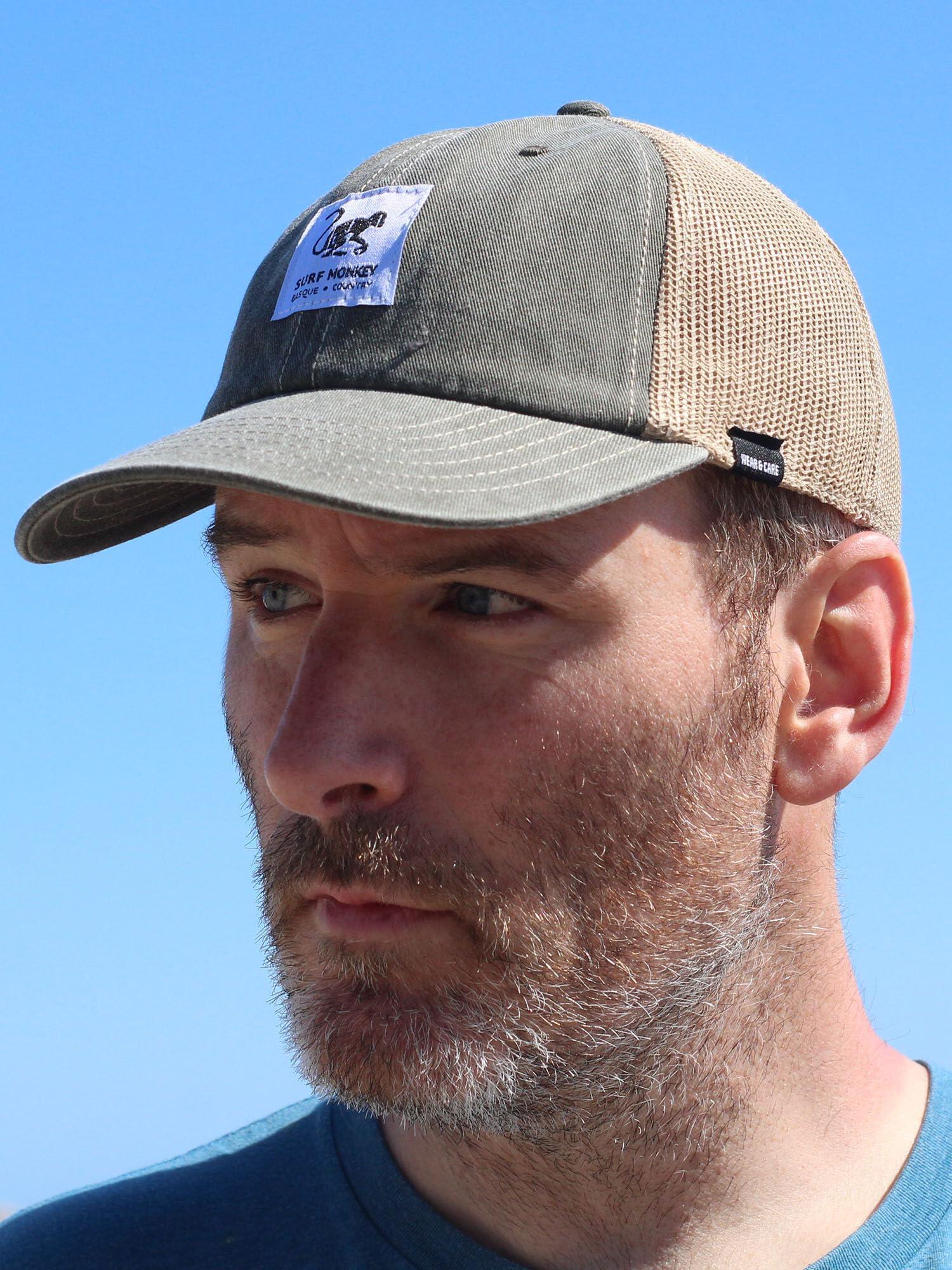 Casquette trucker - Coton bio / Adulte / Taille unique (Vert olive) 5/5