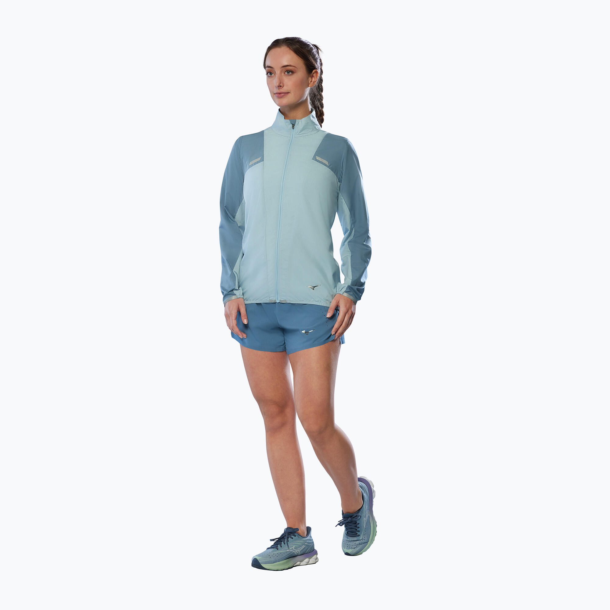 Kurtka do biegania damska Mizuno Tech Light 2/4