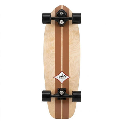 ACTA Surfskate Timber 31" – Bois Naturel - Planche de Surf-Skate en érable 7 Pli