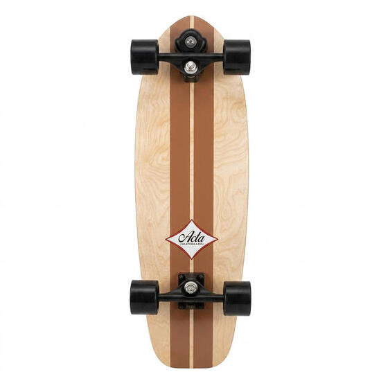 ACTA Surfskate Timber 31" – Bois Naturel - Planche de Surf-Skate en érable 7 Pli