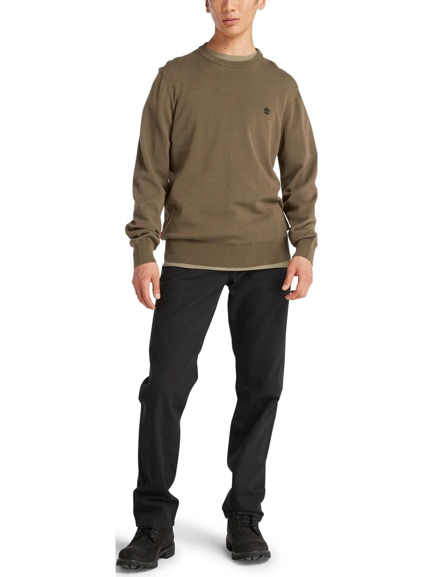 Sweater Men LS Williams River Cotton YD Crew Regular 4/7
