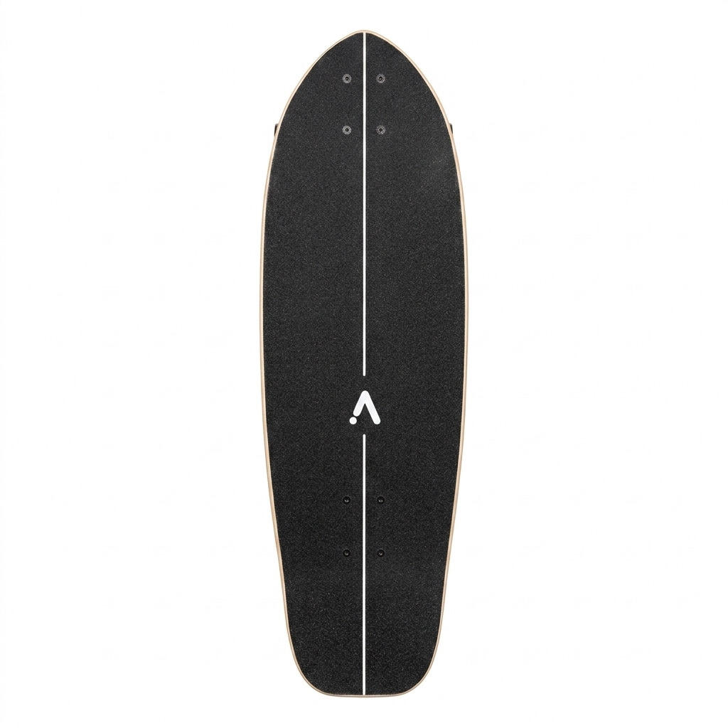 Surfskate Seaweed 31" - 7-lagiges Ahorn-Surfskateboard - Ideal für Anfänger 2/6