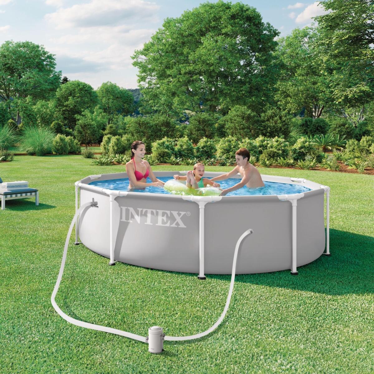 Ø 305 x 76 cm Intex Prism Frame Kit Piscine Ronde 3/7