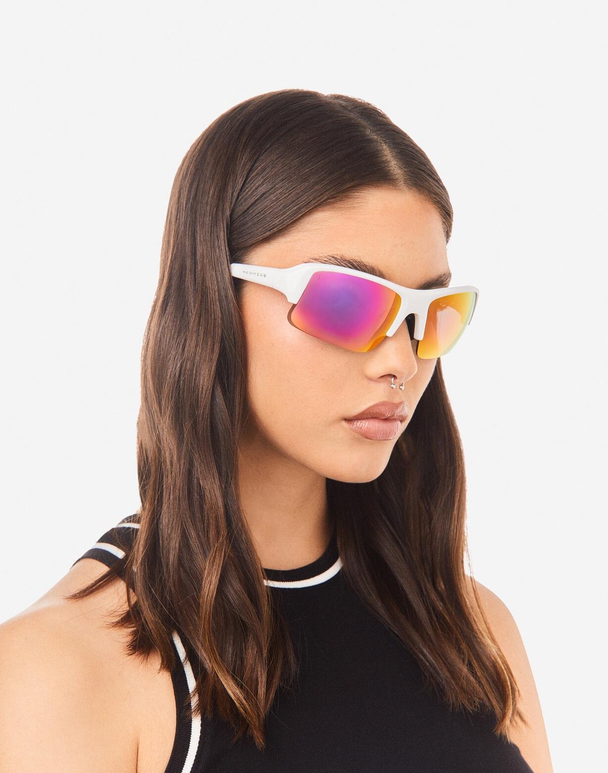 HAWKERS - Gafas de sol para Hombre y Mujer WHITE NEBULA - BAT 6/8