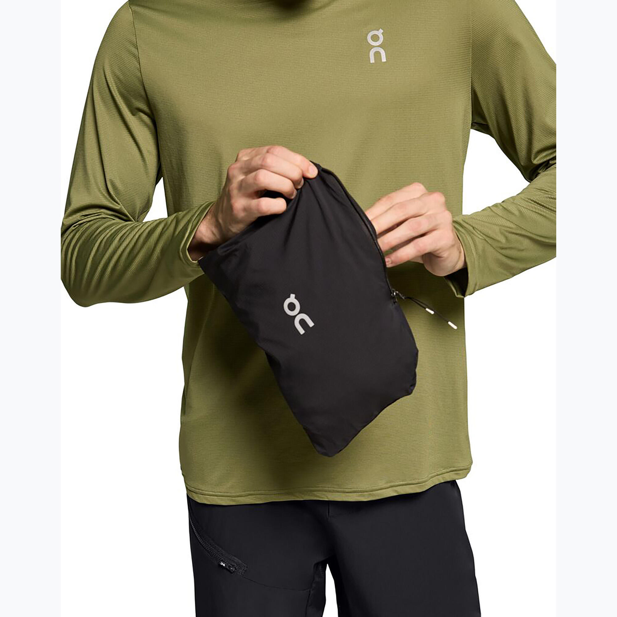 VESTE DE CORE ON-RUNNING POUR HOMME NOIR 6/7