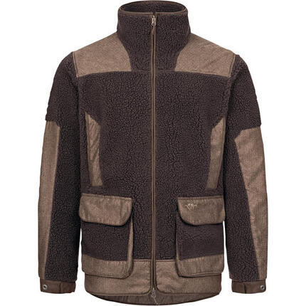 Blaser Sherpa Fleece Jacke Herren (Dunkelbraun) Größe M