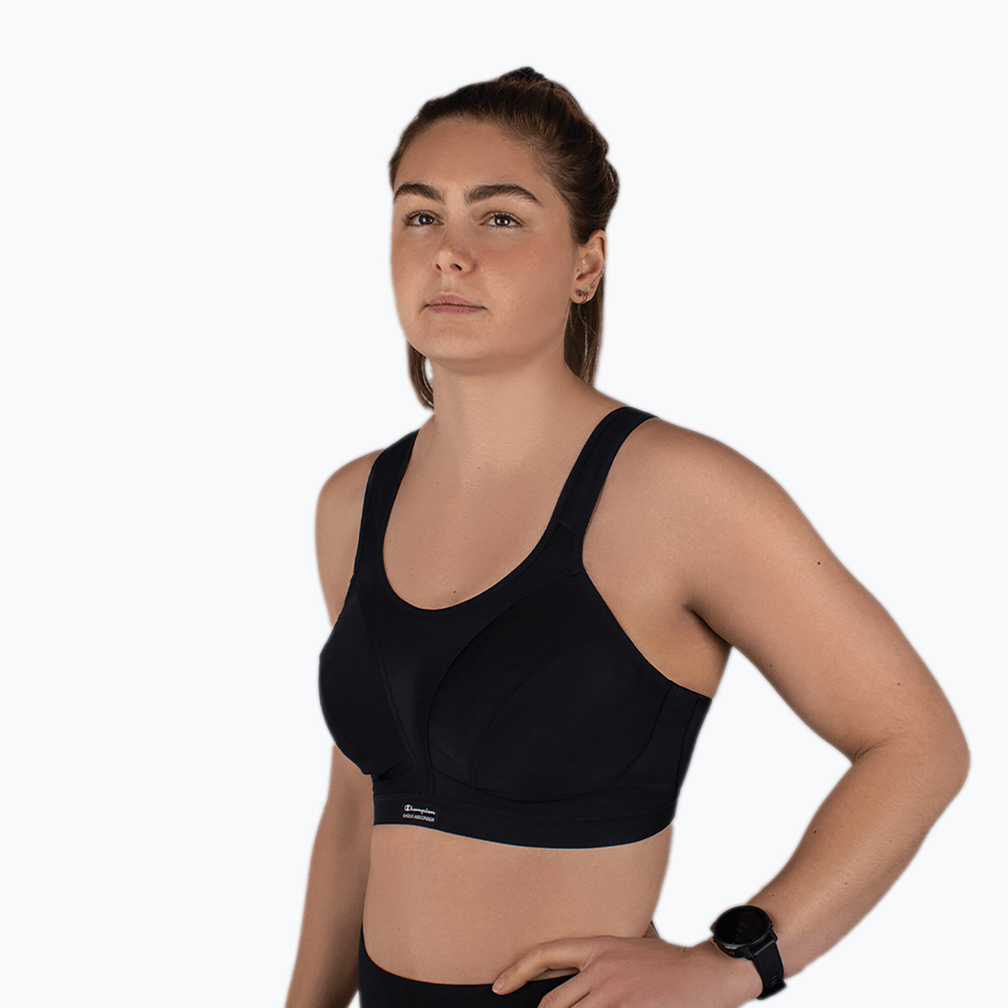 Brassière Shock Absorber Active D+ Classic Noir 3/4
