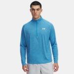 Koszulka Treningowa Męska Under Armour Szybkoschnąca Lekka UA Tech Zip 5/5