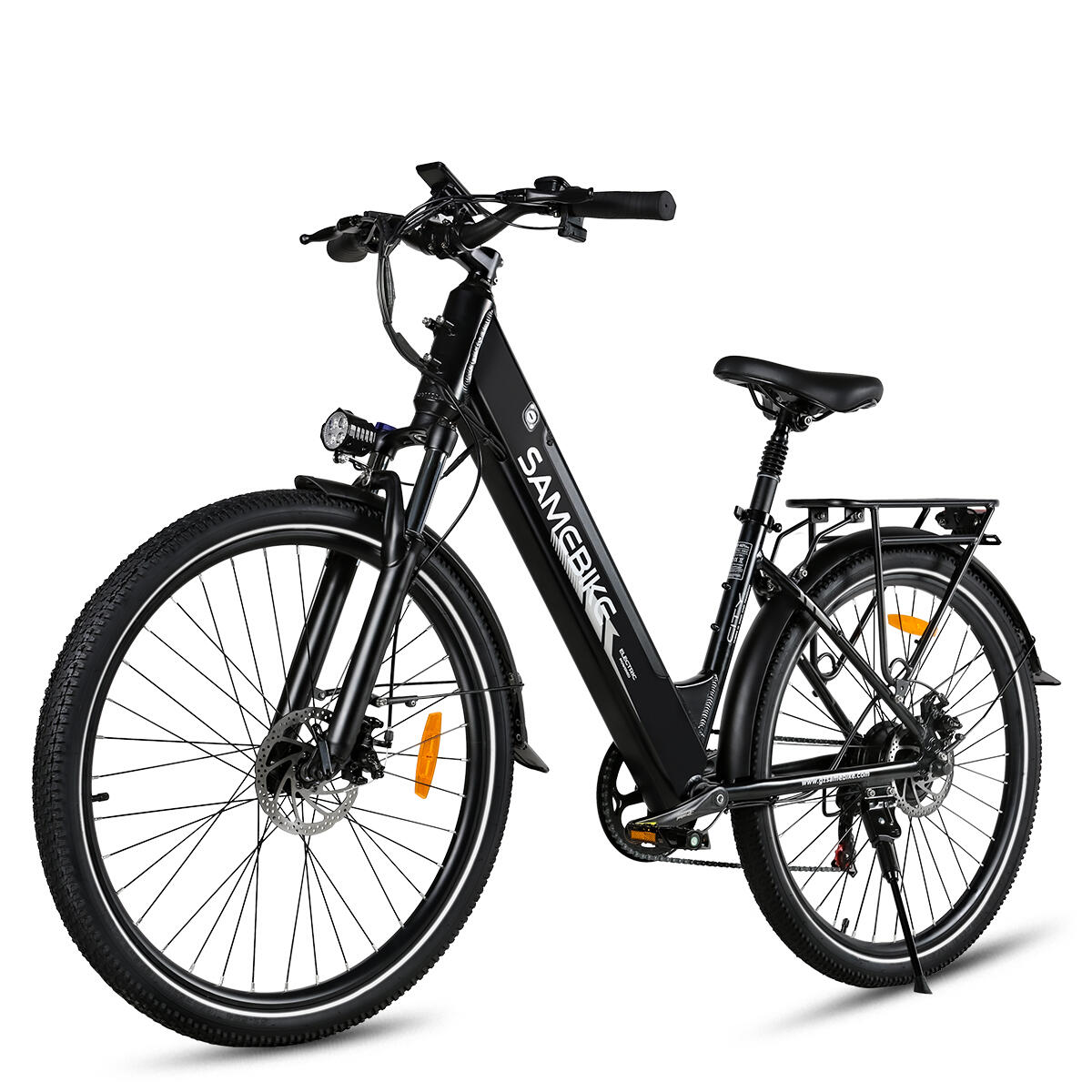 Bicicleta Elétrica Urbana SAMEBIKE RS-A01 Pro-T 26" com Bateria de 36V 15AH 2/7