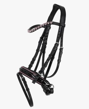 Bridon Bixie Rose avec renes - QHP