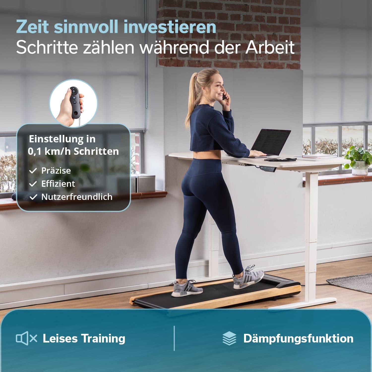 Cinta de correr Nordik K6-H - hasta 6 km/h - Bluetooth - Altavoz 3/8