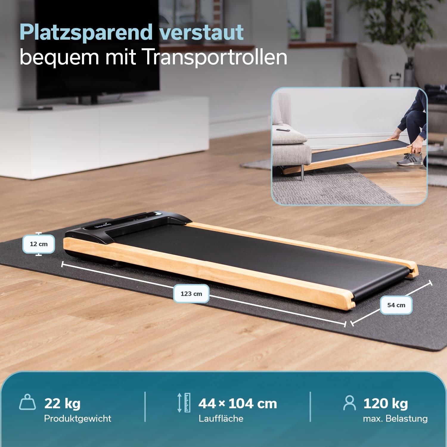 Cinta de correr Nordik K6-H - hasta 6 km/h - Bluetooth - Altavoz 6/8