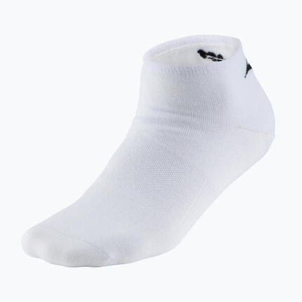 WHITE MIZUNO TRAINING LOW SOCKS