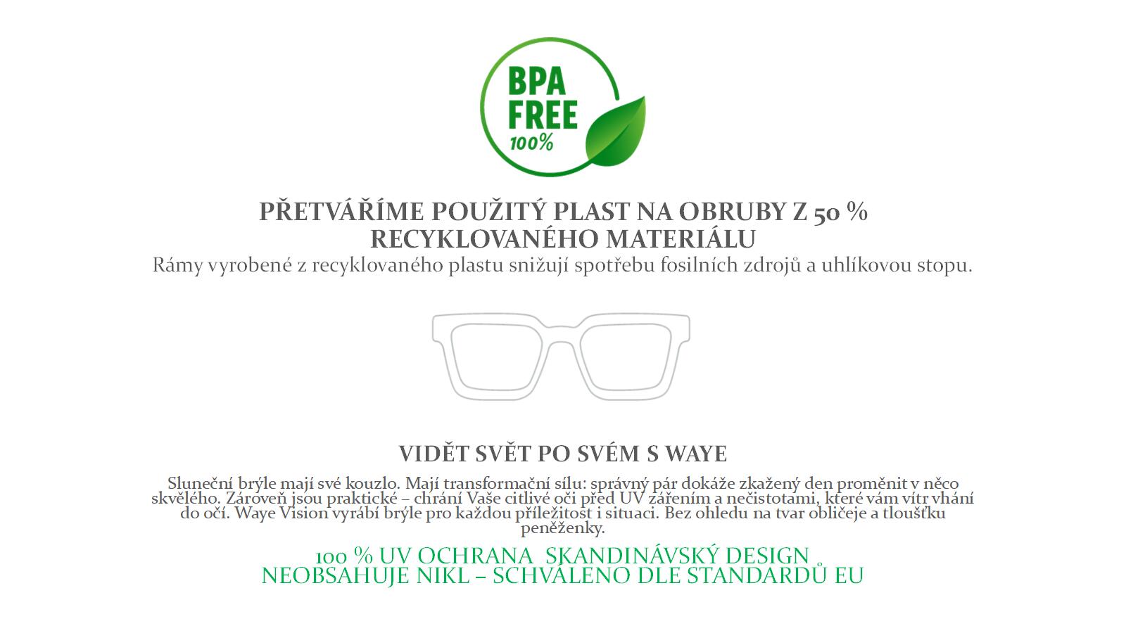 Sluneční brýle z řady Waye Kat.3 5/5