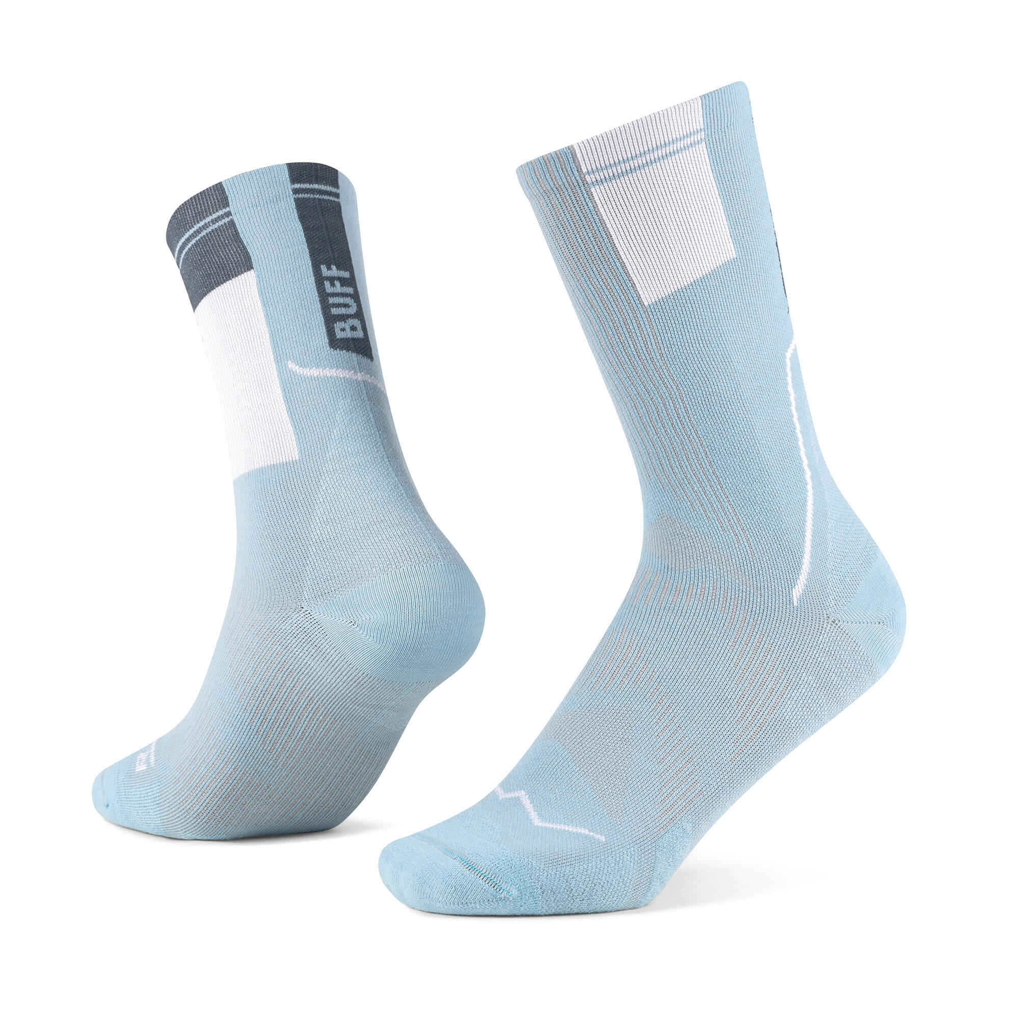 Chaussettes Buff Coolnet Crew CC Bleu 5/5