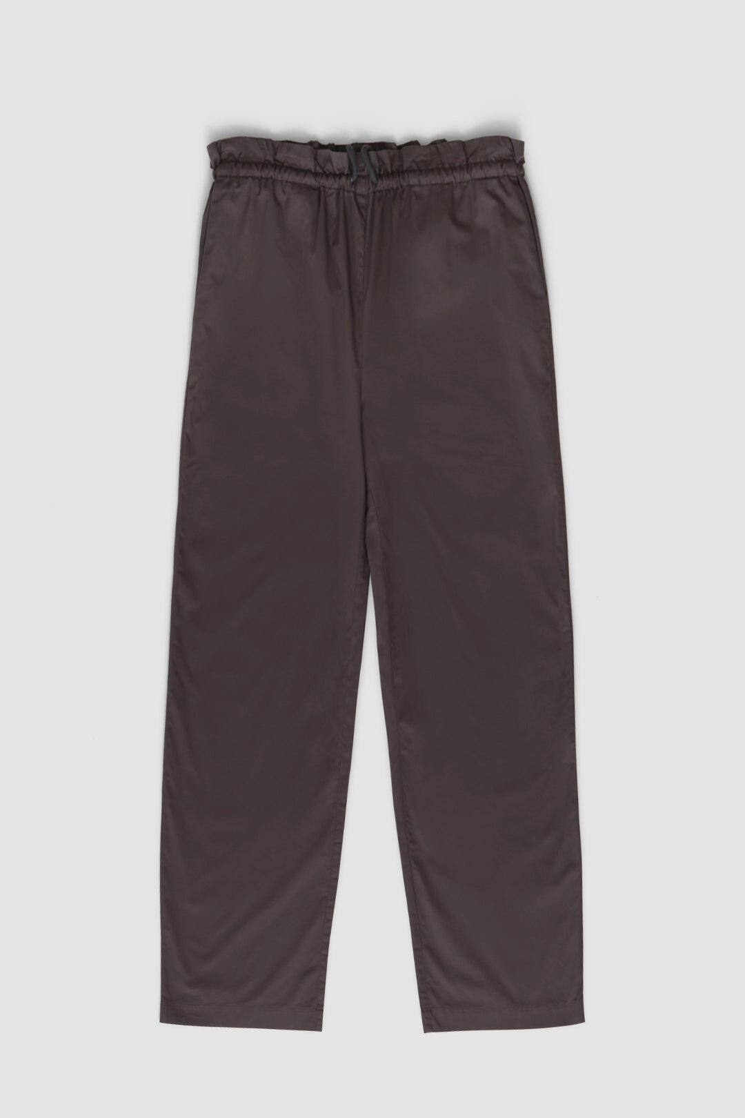 Pantalón Mujer Blue Banana Straight Poplin Antracita de 100% Algodón 4/4