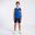 Bărbați Sport Completo Training Cotone Elastan Azzurro Blu