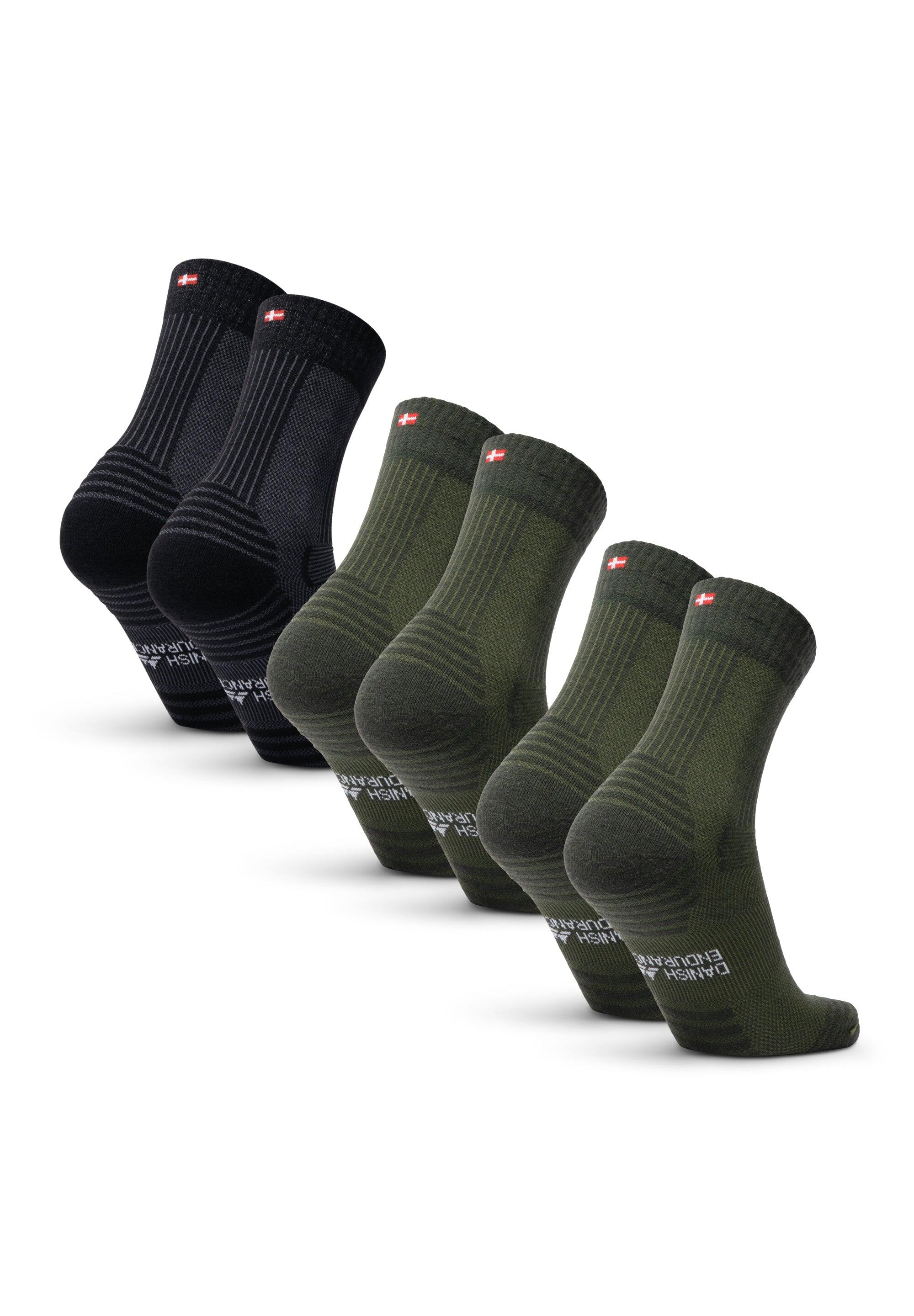 Meias de caminhada 3 pares Ligeiras em Lã Merino Respirável e Quentes 2/5
