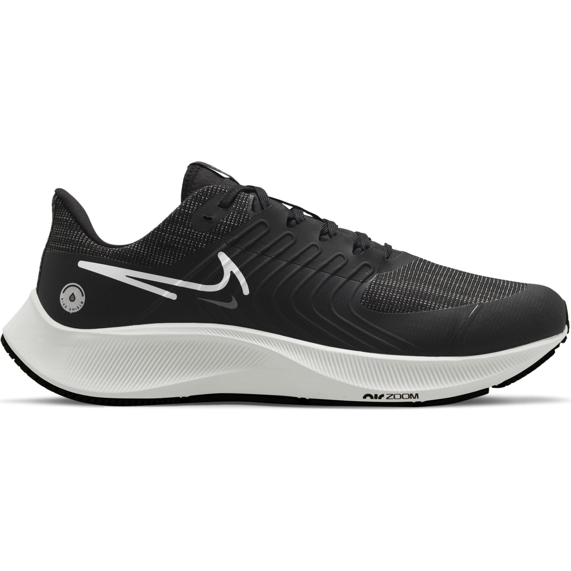 NIKE Air Zoom Pegasus 38 Shield | Mens | Black Platinum Tint