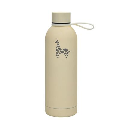 Bouteille isotherme inox 1000 ml crème