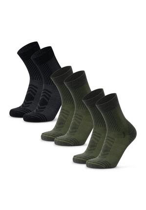 Chaussettes Randonnée Laine Mérinos Légères Respirantes & Chaudes 3 paires