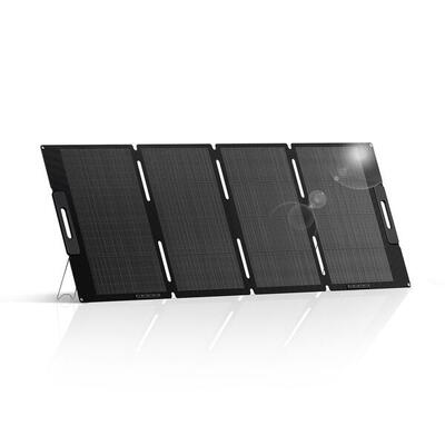 Zonnepaneel 200w met verstelbare standaards,opvouwbare zonneoplader voor camping