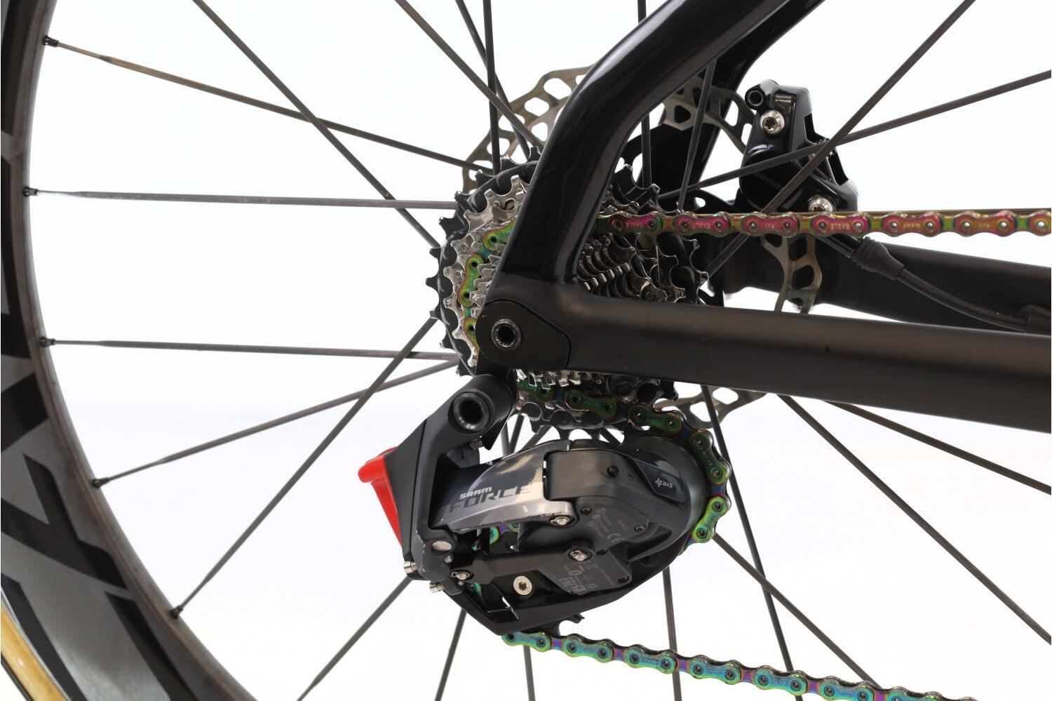 Segunda Vida · Bici carretera · Argon 18 E-117 TRI AXS 12V · Muy buen estado 3/8
